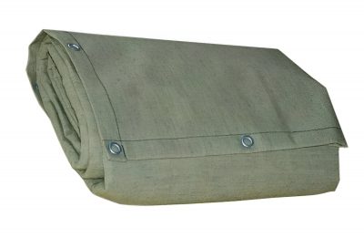 Брезентовая штора утепленная