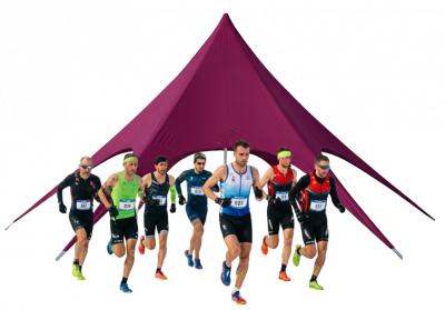 Шатер - тент "Звезда" для зимних видов спорта